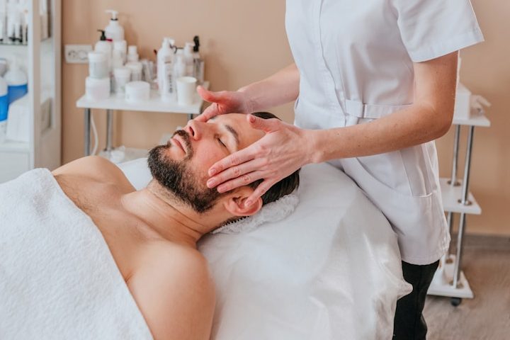 entspannung für mann